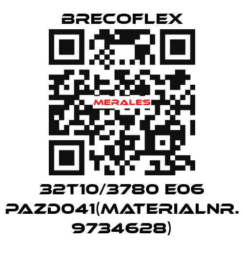 32T10/3780 E06 PAZD041(MATERIALNR. 9734628) Brecoflex