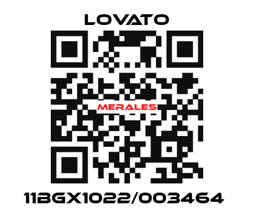 11BGX1022/003464  Lovato