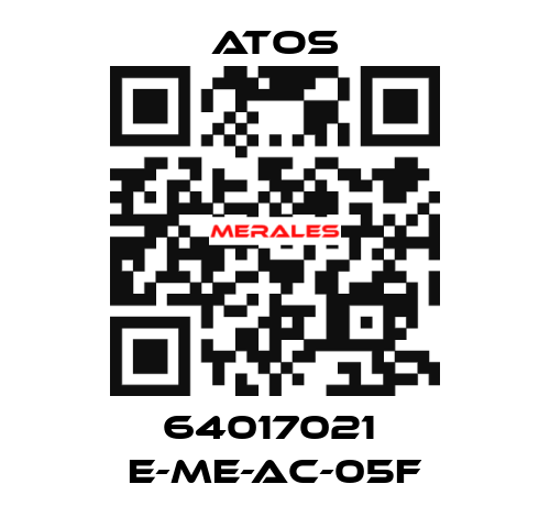 64017021  E-ME-AC-05F Atos