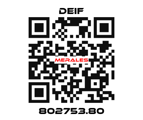 802753.80 Deif