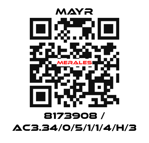 8173908 / AC3.34/0/5/1/1/4/H/3 Mayr
