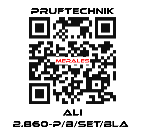 ALI 2.860-P/B/SET/BLA  Pruftechnik