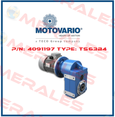 P/N: 4091197 Type: TS63B4 Motovario