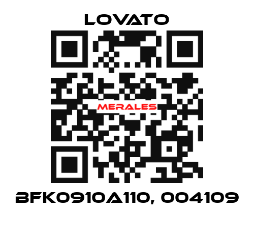 BFK0910A110, 004109  Lovato
