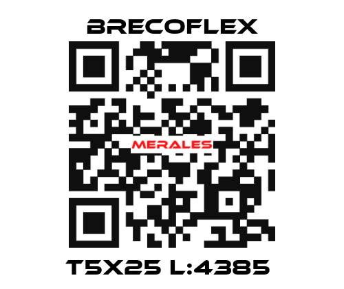 T5X25 L:4385  Brecoflex