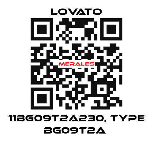 11BG09T2A230, Type BG09T2A  Lovato