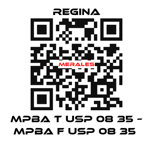 MPBA T USP 08 35 – MPBA F USP 08 35  Regina