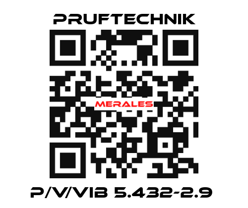P/V/VIB 5.432-2.9  Pruftechnik