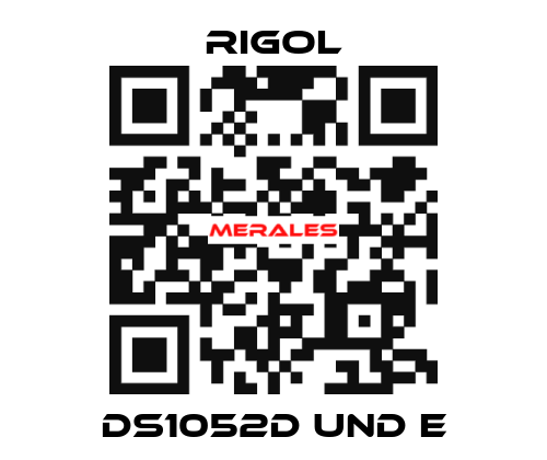 DS1052D und E Rigol