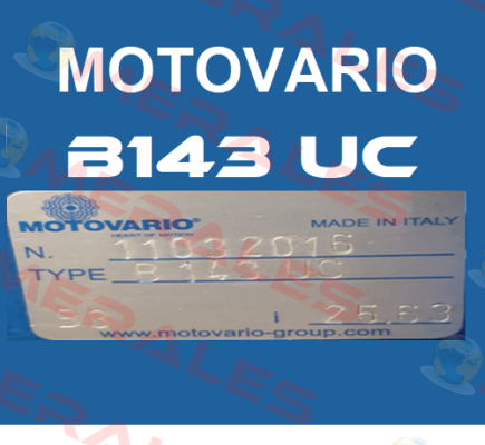 B143UC Motovario