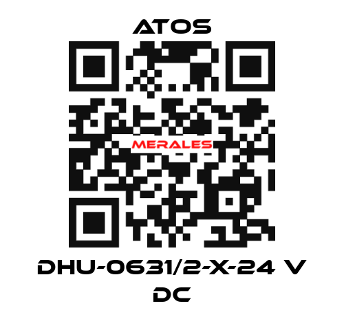 DHU-0631/2-X-24 V DC Atos