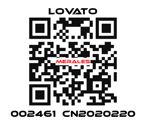 002461  CN2020220 Lovato
