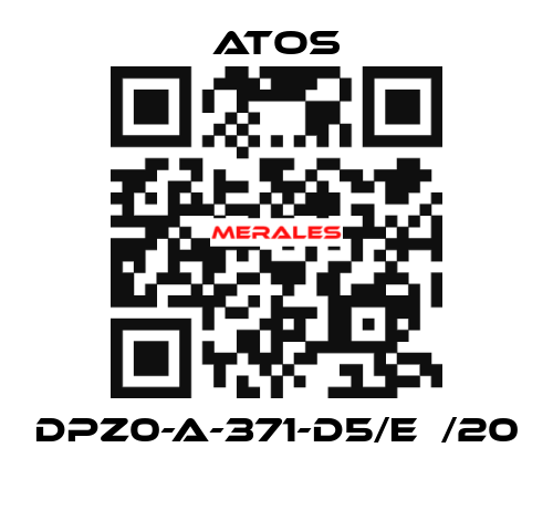 DPZ0-A-371-D5/E  /20  Atos