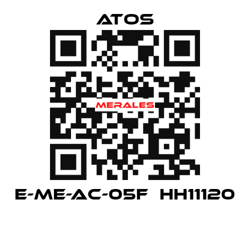 E-ME-AC-05F  HH11120  Atos