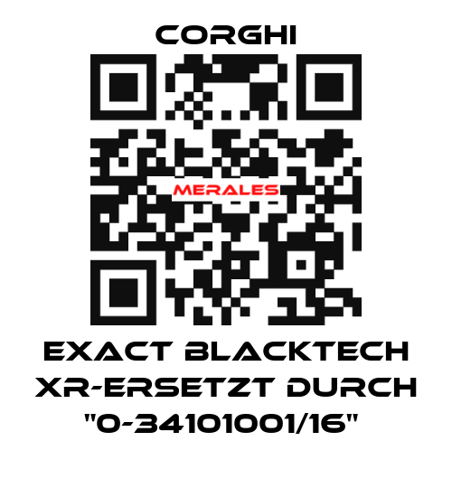 EXACT BLACKTECH XR-Ersetzt durch "0-34101001/16"  Corghi