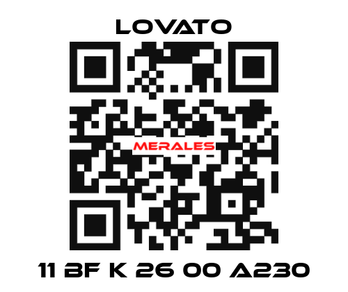 11 BF K 26 00 A230 Lovato