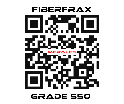 GRADE 550  Fiberfrax