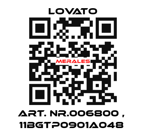 Art. Nr.006800 ,  11BGTP0901A048  Lovato