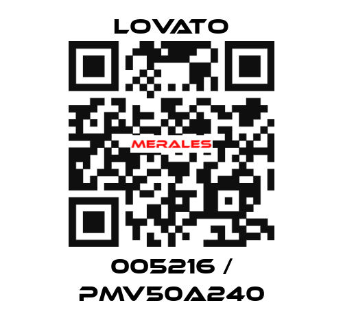 005216 / PMV50A240 Lovato