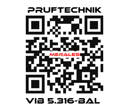 VIB 5.316-BAL  Pruftechnik