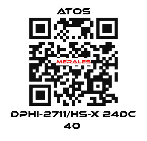 DPHI-2711/HS-X 24DC 40  Atos