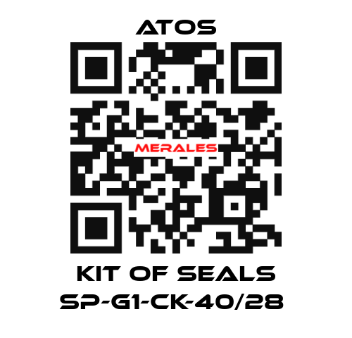 Kit of seals SP-G1-CK-40/28  Atos