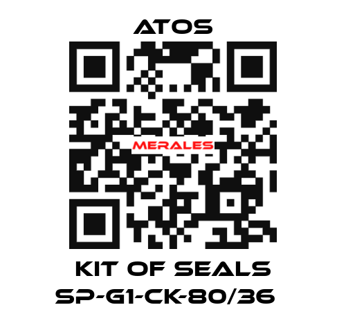 Kit of seals SP-G1-CK-80/36   Atos