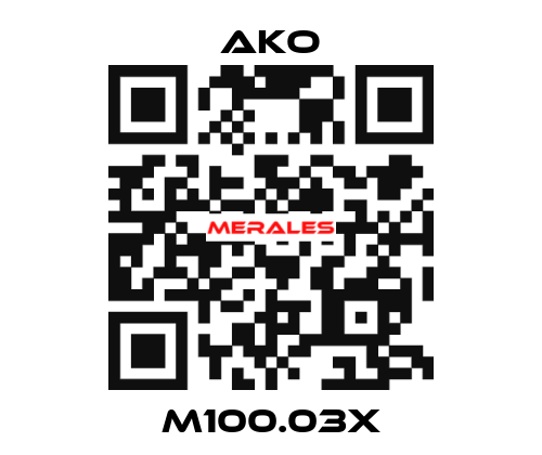 M100.03X AKO