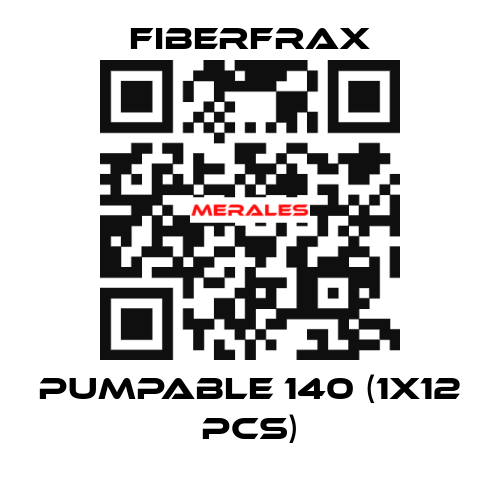 PUMPABLE 140 (1x12 pcs) Fiberfrax