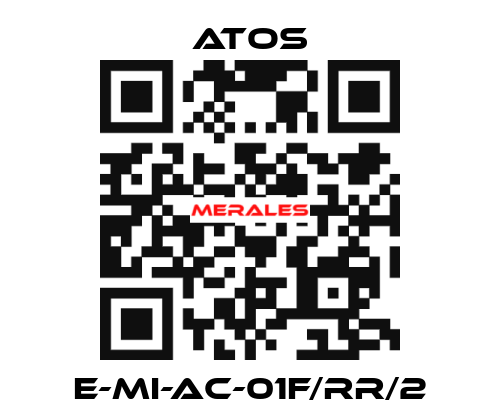 E-MI-AC-01F/RR/2 Atos