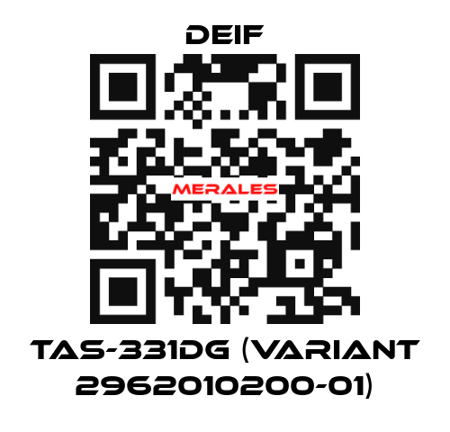 TAS-331DG (Variant 2962010200-01) Deif