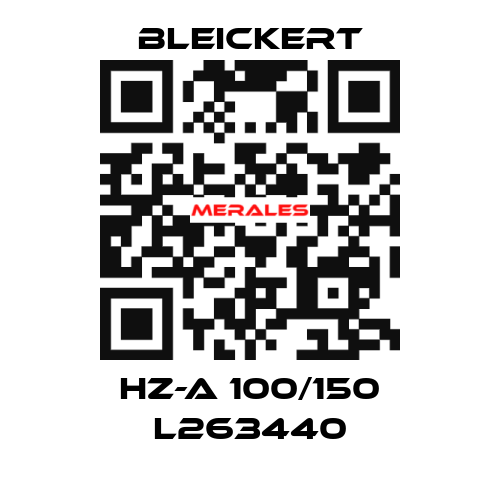 HZ-A 100/150 L263440 Bleickert