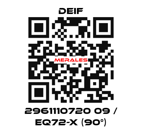 2961110720 09 / EQ72-x (90°) Deif