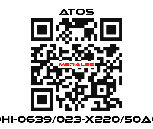 DHI-0639/023-X220/50AC Atos