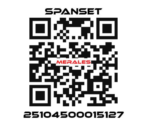 25104500015127 SpanSet