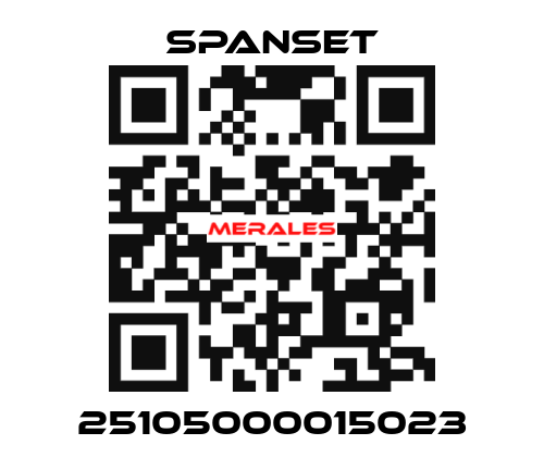 25105000015023 SpanSet