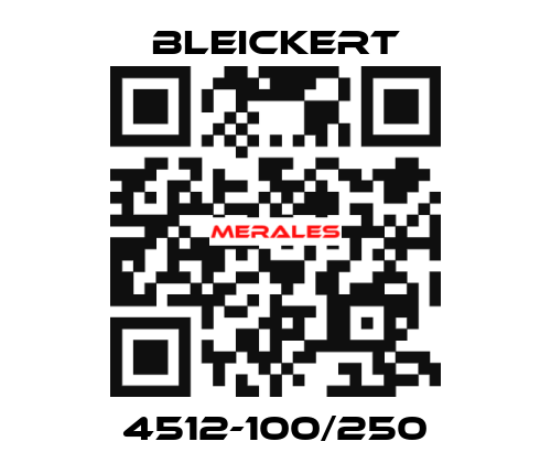 4512-100/250 Bleickert