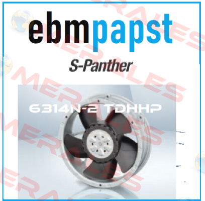 6314N/2 TDHHP EBM Papst