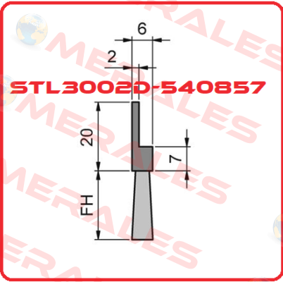 STL3002D-540857 Mink Bürsten