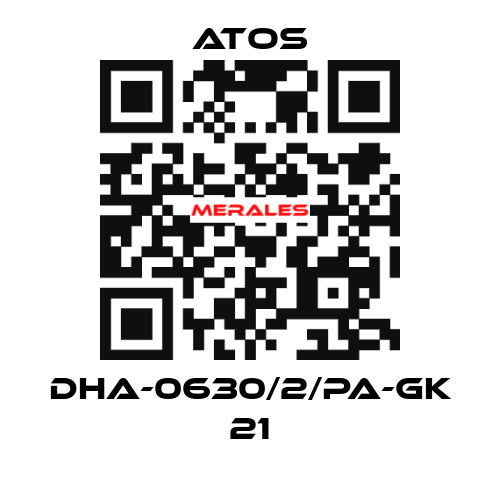 DHA-0630/2/PA-GK 21 Atos