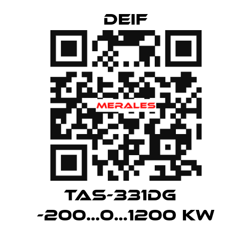 TAS-331DG   -200...0...1200 kW Deif