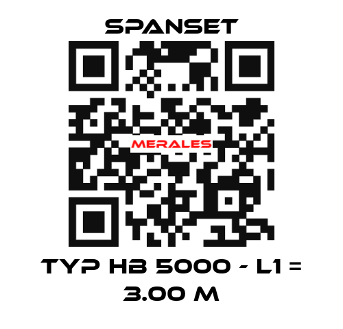 Typ HB 5000 - L1 = 3.00 m SpanSet