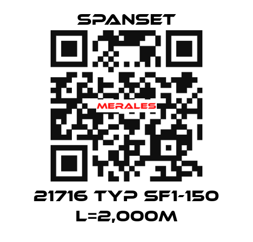 21716 Typ SF1-150 L=2,000m SpanSet