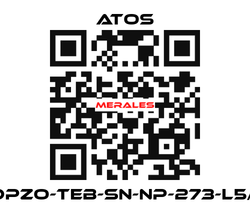 DPZO-TEB-SN-NP-273-L5/I Atos