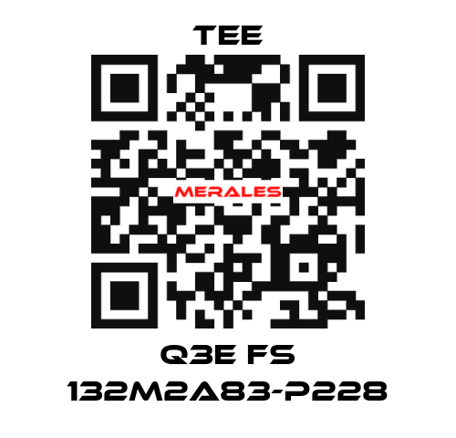 Q3E FS 132M2A83-P228 TEE