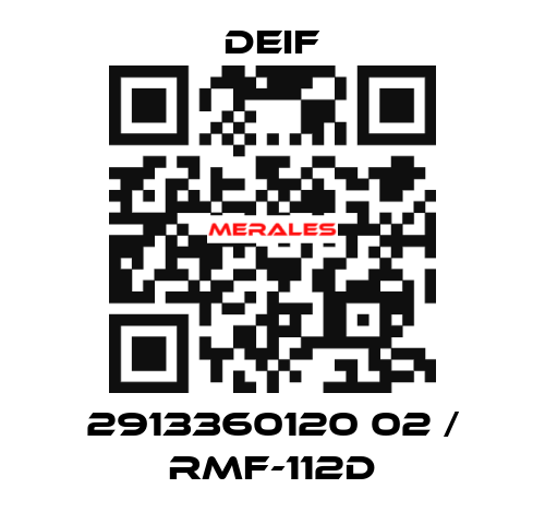 2913360120 02 / RMF-112D Deif