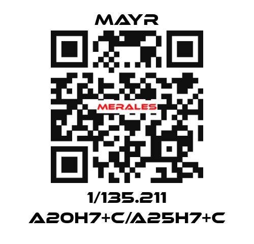 1/135.211 A20H7+C/A25H7+C Mayr