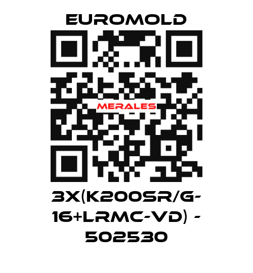 3x(K200SR/G- 16+LRMC-VD) - 502530 EUROMOLD
