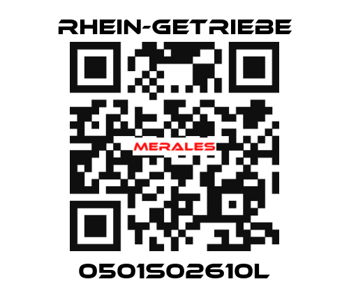 0501S02610L Rhein-Getriebe