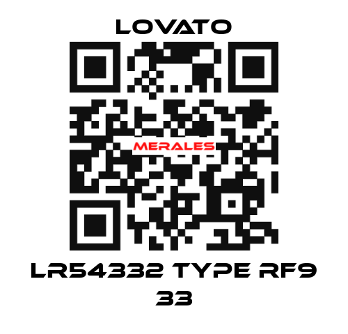 LR54332 Type RF9 33 Lovato